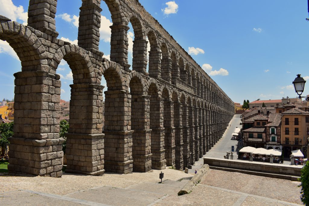 Roman aqueduct Segovia